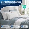 LILENO HOME Kopfkissen - gestepptes Kissen in verschiedenen Größen - Made in Germany, Füllung: 100% Polyester, Rückenschläfer, Seitenschläfer, Bauchschläfer, Spar-Set, 1er Set, Kopfkissen 40x80 cm MEDIUM mit 450g Füllung, allergikergeeignet Bild 3