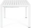 Gartenesstisch Niplik Aluminium, modern und ausziehbar, weiß, für 6–8 Personen Bild 3
