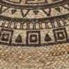 vidaXL Handgefertigter Sitzpuff Braun 45 x 30 cm Jute 248088 Bild 3