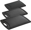 Zassenhaus Schneidebrett Easy Cut in schwarz | 38x25 cm Bild 2