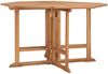 vidaXL 5-tlg. Garten-Essgruppe Klappbar Massivholz Teak 3096574 Bild 4