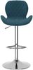 vidaXL Barhocker 2 Stk. Blau Samt [334915] Bild 4