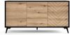 Bettso 'DIAMOND' Kommode mit Schubladen, Holzwerkstoff Braun, 77x39x154 cm Bild 2