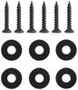 2er Set Tischgestell Grau 30x43 cm Tischuntergestell Tischkufen Tischbeine Stahl Bild 3
