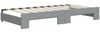 vidaXL Tagesbett Ausziehbar mit Schubladen Hellgrau 90x190 cm Stoff 3197490 Bild 5