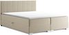 MEBLINI Boxspringbett CHANDON 160x200 cm mit Bettkasten - H3P/Beige Samt Polsterbett - Doppelbett mit Topper & Taschenfederkern-Matratze Bild 2