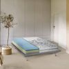 Dmora Tirane-Doppelmatratze, herausnehmbare Memory-Schaum- und Waterfoam-Matratze, 100 % Made in Italy, milbenhemmend und hypoallergen, 160 x 190 x 22 cm Bild 2