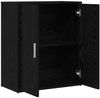 vidaXL Sideboard 2 pcs Schwarz Eichen-Optik 60 x 31 x 70 cm 3365552 Bild 5