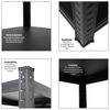 PROREGAL® Schwerlastregal All Black Series Schwerlastregal Ragnar 150x45x45cm Matt Schwarz Bild 3