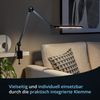 KHG LED-Klemmleuchte, Tischleuchte, dimmbar, 1-flammig, mit Touchpad, Farbtemperatur 3.000-6.500 K (Warmweiß, Neutralweiß, Tageslichtweiß), ideal für Wohnzimmer, Schlafzimmer, Küche und Büro Bild 4