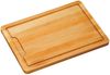 Schneidebrett / Tranchierbrett mit Saftrille, Buche - 40 x 28cm Bild 1