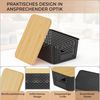 GLIESE Aufbewahrungsbox Kartoffel Aufbewahrungsbox mit Bambusdeckel Küche Aufbewahrung (6 St) Bild 3