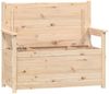 vidaXL Sitzbank 112,5x51,5x96,5 cm Massivholz Kiefer 823559 Bild 5