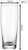 Luxentu Willi Becher Bierglas Helles-Glas 0,5 Liter mit Eichung - Legende seit 30 Jahren Bild 4