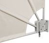 vidaXL Faltbarer Balkonfächer Creme 160×240 cm 41577 Bild 4