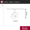 Paulmann 967. 94 URail LED Schienenspot Hildor 850lm 15W 4000K dimmbar 230V Weiß Bild 5