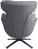 Relaxsessel Nantes, Webstoff, Grau, 83 x 105 x 88 cm Bild 3