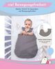 pic Bear Babyschlafsack mitwachsend - atmungsaktiv, little stars grey, 62/68 : little stars grey Bild 2