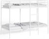 vidaXL Etagenbett ohne Matratze Weiß 80x200 cm Stahl 42000327 Bild 4