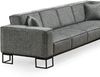 Ecksofa "Primel"-Anthrazit Bild 3