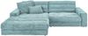 KAWOLA Sofa LANA Ecksofa Cord hellblau Recamiere links 83 x 205 x 296 cm Bild 3