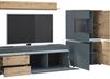Schubladenunterschrank Rimini 60x82cm Teilauszug matt Farbe: RAL 1027 currygelb matt / weiß RI-D2M/60 Bild 2