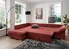 Ecksofa Alvito mit Schlaffunktion - Eleganter Mikrofaser Stoff in Verschiedenen Farben, von Benformato Bild 3