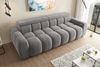 99rooms Alessio Bigsofa Velours TIFFANY Silber mit Sitztiefenverstellung Lieferung Wohnung Bild 2