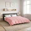 vidaXL Ganzjahresbettdecke Gepolstert Rosa 200 x 200 cm Mikrofaser 42026028 Bild 4