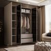 Lookway Kleiderschrank ATRIUM II mit Glasfront Bild 3