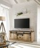 Home affaire Lowboard SHERWOOD, Holz Dekor, mit Scheunentorbeschlag und Apothekergriff, Breite 162 cm Bild 2