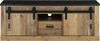 Home affaire Lowboard SHERWOOD, Holz Dekor, mit Scheunentorbeschlag und Apothekergriff, Breite 162 cm Bild 3