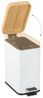 Relaxdays Bad Mülleimer 5 l mit Bambusdeckel Bild 3