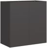 vidaXL Pflanzkübel Schwarz 80x40x80 cm Kaltgewalzter Stahl 860710 Bild 2