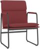 vidaXL Loungesessel Weinrot 55x64x80 cm Kunstleder 351364 Bild 2