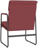 vidaXL Loungesessel Weinrot 55x64x80 cm Kunstleder 351364 Bild 5