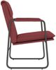 vidaXL Loungesessel Weinrot 55x64x80 cm Kunstleder 351364 Bild 4