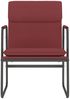 vidaXL Loungesessel Weinrot 55x64x80 cm Kunstleder 351364 Bild 3