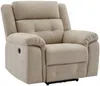 Vente-unique - ORTIANO Sessel StoffStoff Beige - B 97 cm x H 102 cm x L 103 cm Bild 4