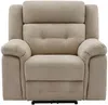 Vente-unique - ORTIANO Sessel StoffStoff Beige - B 97 cm x H 102 cm x L 103 cm Bild 3