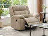 Vente-unique - ORTIANO Sessel StoffStoff Beige - B 97 cm x H 102 cm x L 103 cm Bild 2