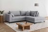 OTTO home Ecksofa LEEVKE Design-Sofa mit Ottomane rechts/links bestellbar, Breite 232 cm, in vielen modernen Farben erhältlich, belastbar bis 480 kg Bild 4