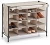 HTI-Living Schuhregal Schuhregal mit 16 Fächern, Stoffregal Bild 2