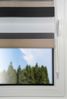 ondeco Doppelrollo Klemmfix Duo Rollo für Fenster ohne Bohren, Sonnenschutz Plisseerollo lichtdurchlässig und Blickdicht - Cappuccino - 80x160 cm Bild 4