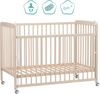 Beistellgitterbett Nena 120x60 cm champagner Bild 4