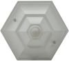 vidaXL Garten-Pollerleuchte 6 Stk. E27 110 cm Aluminium Weiß 44215 Bild 5