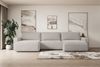 ALTDECOR Wohnlandschaft KLEEA-U, Couch mit Schlaffunktion, Wohnzimmer - Wohnlandschaft, Corner Sofa Bett Eckcouch Couch L-Form Schlafcouch Ausziehbar Bild 5