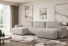 ALTDECOR Wohnlandschaft KLEEA-U, Couch mit Schlaffunktion, Wohnzimmer - Wohnlandschaft, Corner Sofa Bett Eckcouch Couch L-Form Schlafcouch Ausziehbar Bild 2