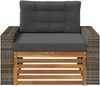 vidaXL Outdoor Mittelsofa Massivholz Akazie Natur 3438956 Bild 3