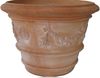 4 X Pflanzkübel Blumentopf Pflanzgefäß Terrakotta Girlande XXL 95 cm Bild 2
